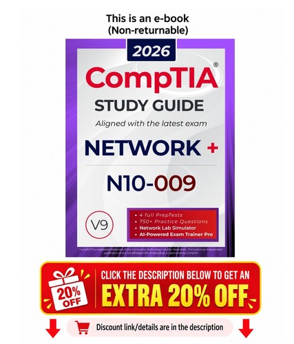 Comptia network n10 - n10-009, study