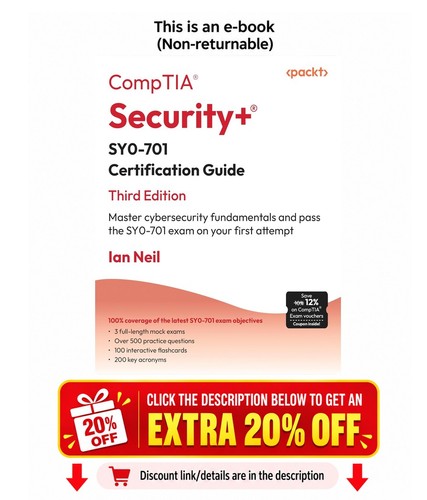 Comptia security sy0 701 - security+®, sy0-701